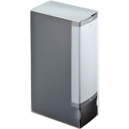 DVD・CDファイルケース（96枚収納・ブラック）