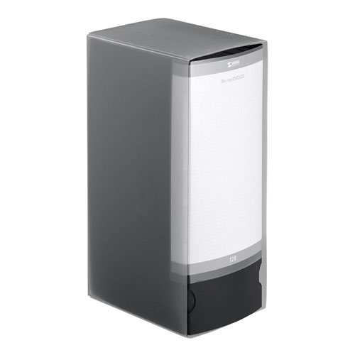 ブルーレイディスク対応ファイルケース（128枚収納・ブラック）