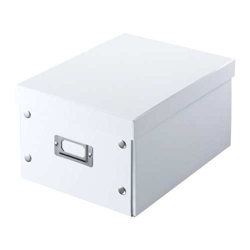 組み立て式DVD BOX（ホワイト・W210mm）