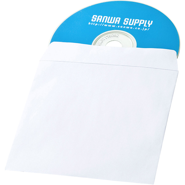 DVD・CDペーパースリーブケース（窓なしタイプ・100枚入り）