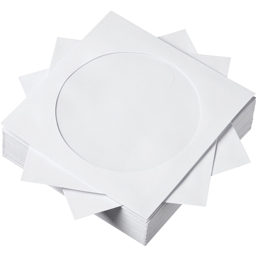 DVD・CDペーパースリーブケース（50枚入り・ホワイト）