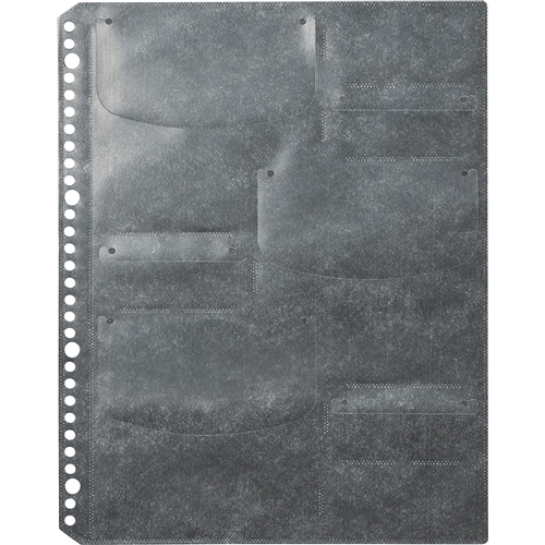 ブルーレイディスク対応A4リフィルシート（5シート入り・ブラック）