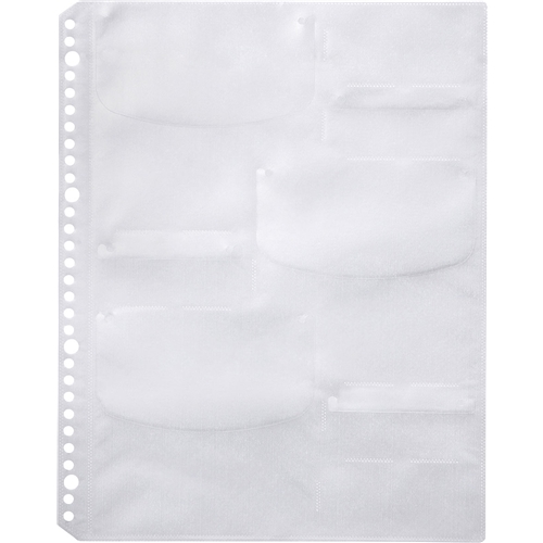 ブルーレイディスク対応A4リフィルシート（5シート入り・ホワイト）