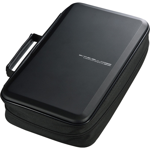 ブルーレイディスク対応セミハードケース（104枚収納・ブラック）