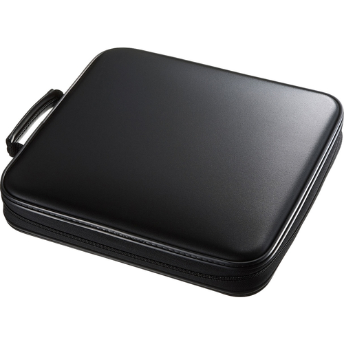 ブルーレイディスク対応セミハードケース（160枚収納・ブラック）