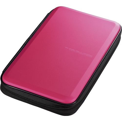 ブルーレイディスク対応セミハードケース（56枚収納・ピンク）