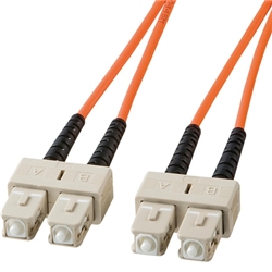 光ファイバケーブル（SC・SCコネクタ、15m）