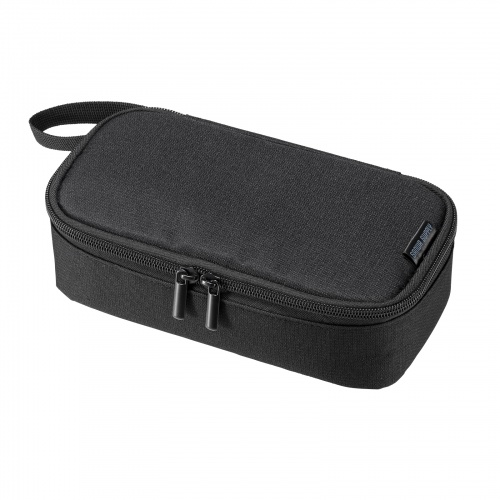 トラベル小物ポーチ（W215×D115×H65mm・ブラック）