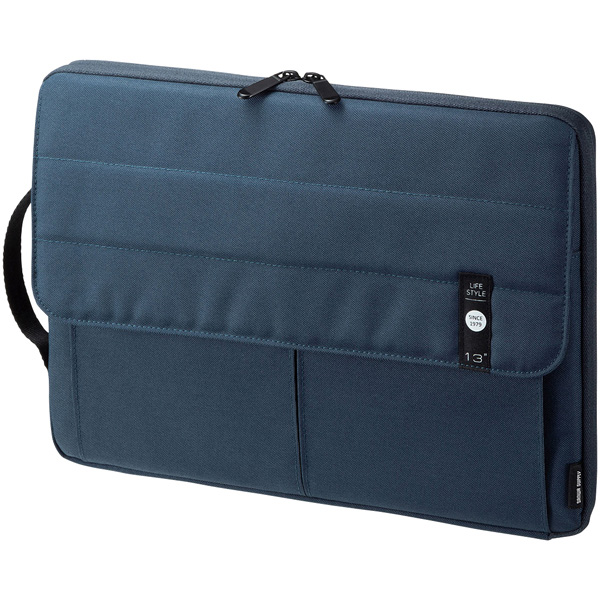 カジュアルPCインナーケース（13.3型ワイド・ネイビー）