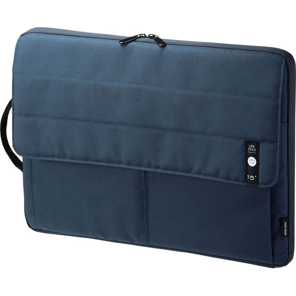 カジュアルPCインナーケース（15.6型ワイド・ネイビー）