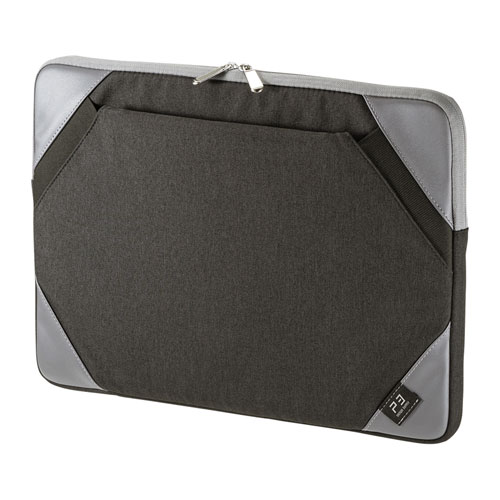 衝撃吸収PCケース（15.6型ワイド・ブラック）