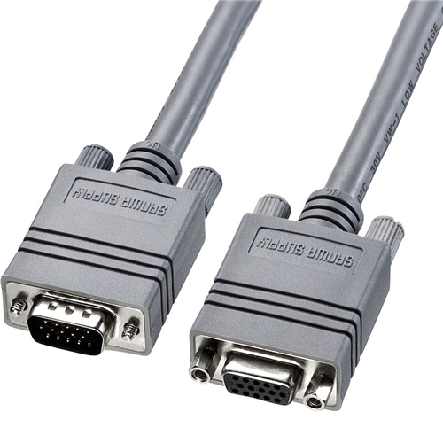 ディスプレイ延長ケーブル（複合同軸・アナログRGB・延長・2m）