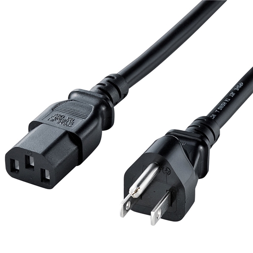 電源コード（3P・ブラック・4m）