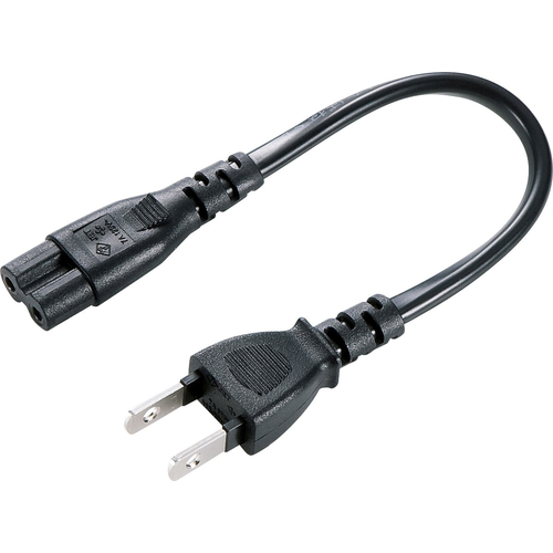 電源コード（2P・ストレートコネクタ・0.2m）