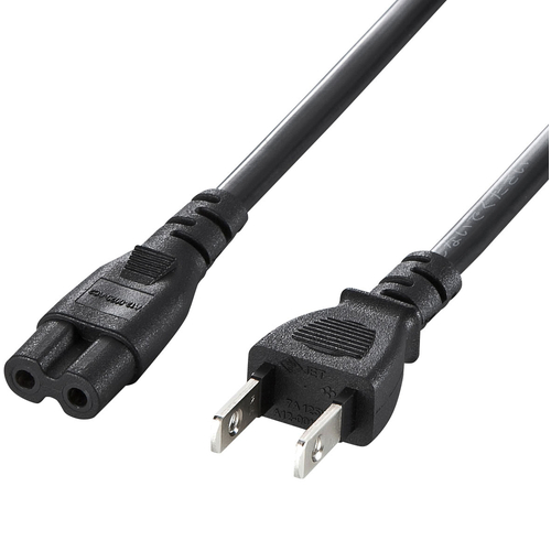 電源コード（2P・ストレートコネクタ・2m）