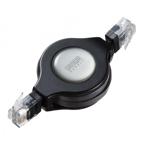 自動巻取りLANケーブル（カテゴリ5e）