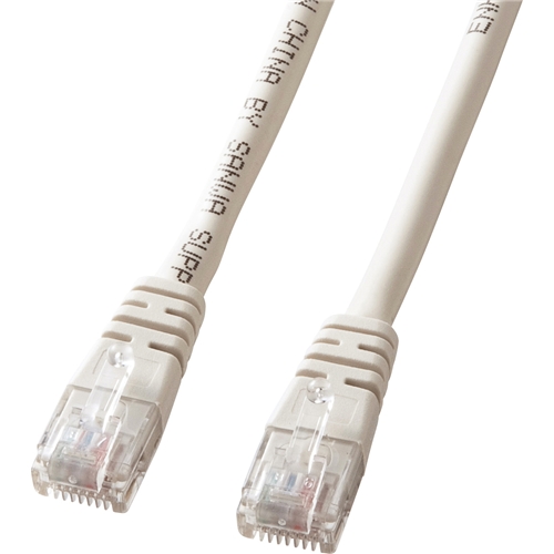 エンハンスドカテゴリ5単線LANケーブル（2m・ライトグレー）