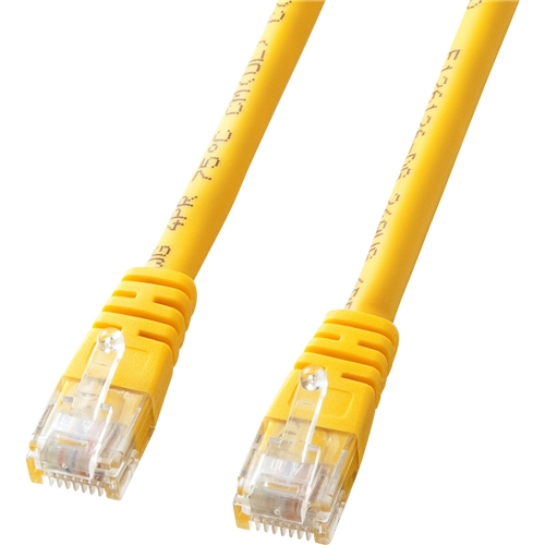 エンハンスドカテゴリ5単線LANケーブル（3m・イエロー）