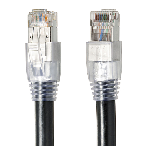 カテゴリ6A屋外用LANケーブル（ブラック・50m）