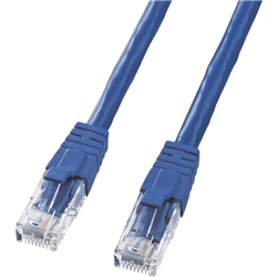 カテゴリ6UTPクロスケーブル（2m・ブルー）