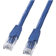 カテゴリ6UTPクロスケーブル（5m・ブルー）