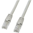 カテゴリ6UTPクロスケーブル(10m・ライトグレー)