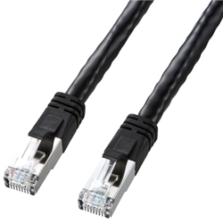 PoE CAT6LANケーブル（15m・ブラック）