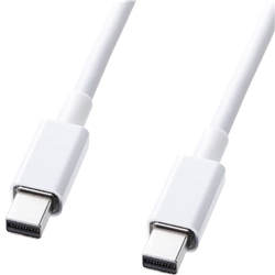 ミニDisplayPortケーブル（2m・ホワイト）