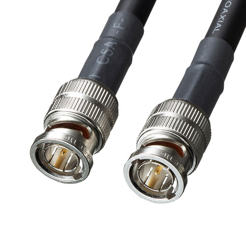 SDIケーブル（HD-SDI/3G-SDI対応）（ブラック・10m）