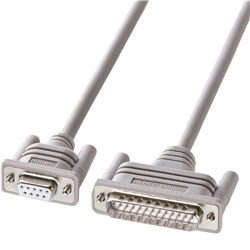 エコRS-232Cケーブル（クロス結線・エコ・2m）