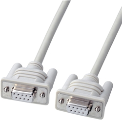 エコRS-232Cケーブル（クロス結線・2m）