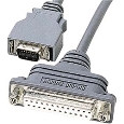 RS-232Cケーブル NEC PC9821ノート対応（周辺機器変換用・0.2m）