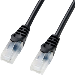 ツメ折れ防止CAT5eLANケーブル（5m・ブラック）