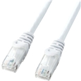 カテゴリ6 UTP LANケーブル（バルク品・3m・ホワイト）