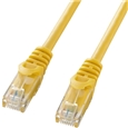 カテゴリ6 UTP LANケーブル(バルク品・5m・イエロー)