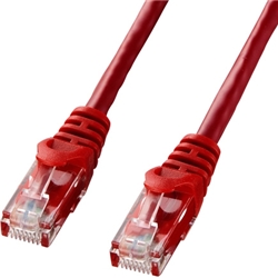 カテゴリ6 UTP LANケーブル（バルク品・10m・レッド）