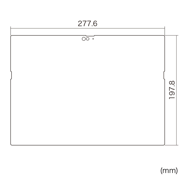 NEC VersaPro/Pro J タイプVS対応ブルーライトカット液晶保護指紋反射防止フィルム