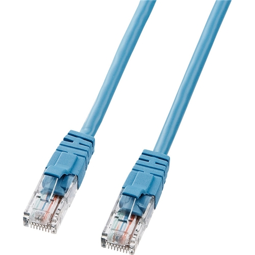 エンハンスドカテゴリ5LANケーブル（1m・ブルー）