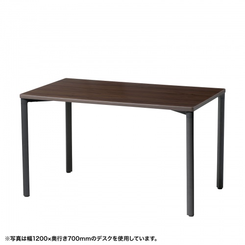 eテーブル（濃い木目）W1000×D600×H700【受注生産品】