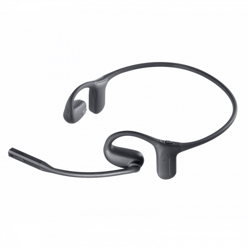 Bluetoothオープンイヤーヘッドセット（有線接続対応）