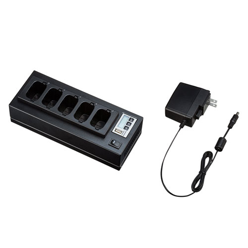 ワイヤレスガイド用充電器（5台用）
