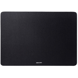 抗菌・消臭・静電気除去マウスパッド（A4サイズ・ブラック）