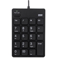 USB2.0ハブ付テンキー（ブラック）