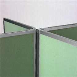 パーティションDパネル用X型ジョイントポール（H1100用）