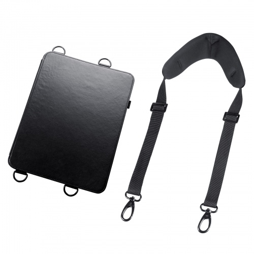 iPad Air 13インチ（M2/2024）用スタンド・ベルト付きケース