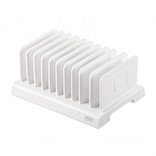 タブレット・スマートフォン用スタンド（10台収納タイプ）