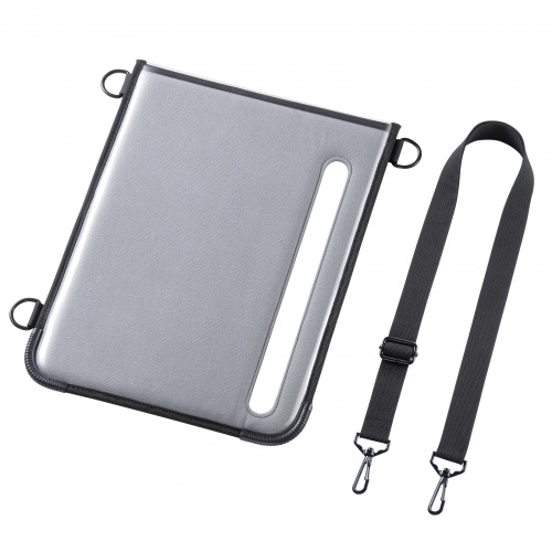 ショルダーベルト付き13インチタブレットPCケース（耐衝撃・防塵・防滴タイプ）