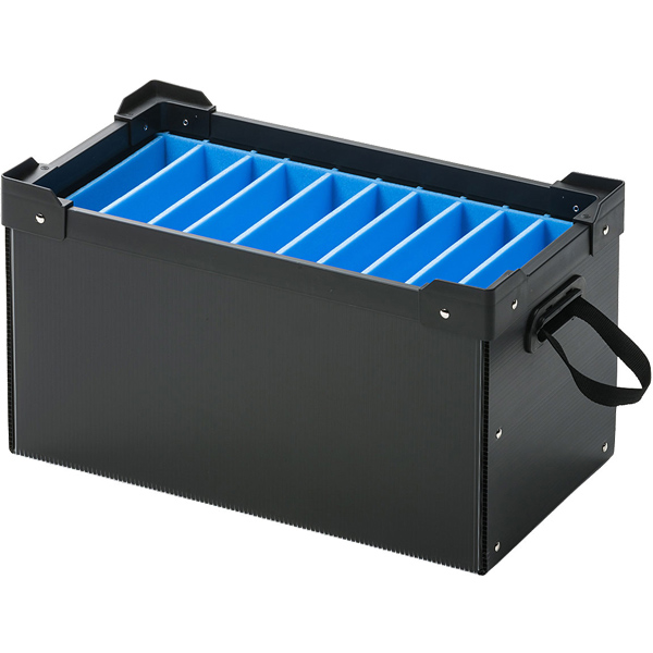 プラダン製タブレット・ノートパソコン収納ケース（10台用）