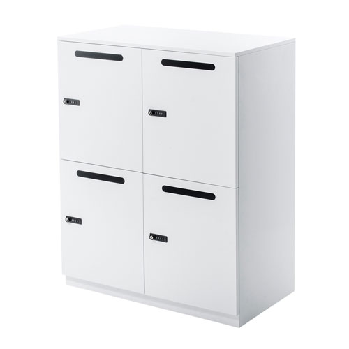 パーソナルロッカー（4面タイプ・ホワイト）