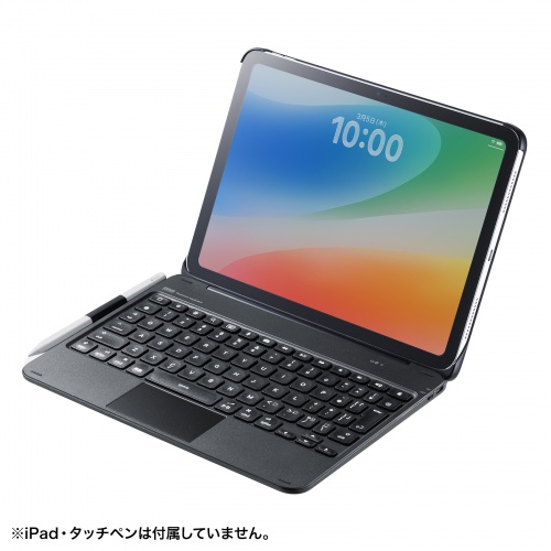 A16・iPad 第10世代専用ケース付きBluetoothキーボード タッチパッド内蔵 JIS配列